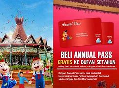 High Season Annual Pass Dufan Adalah